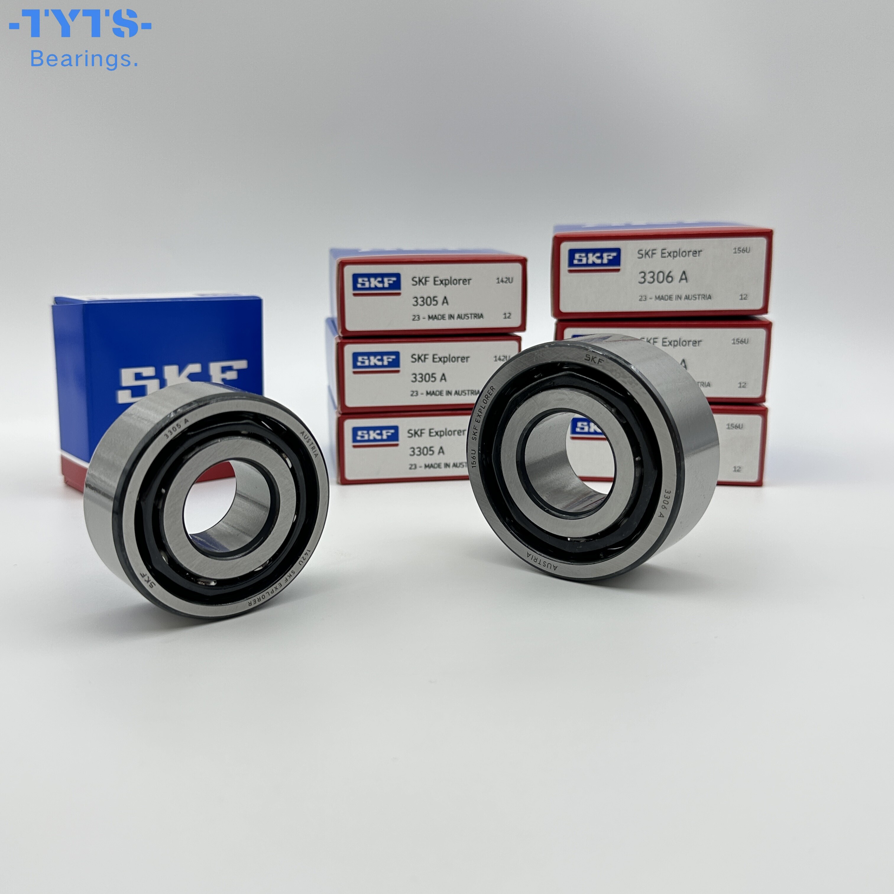 SKF الأصلي عالي الجودة 3306A محمل كريات التلامس الزاوي مزدوج الصف 3306A