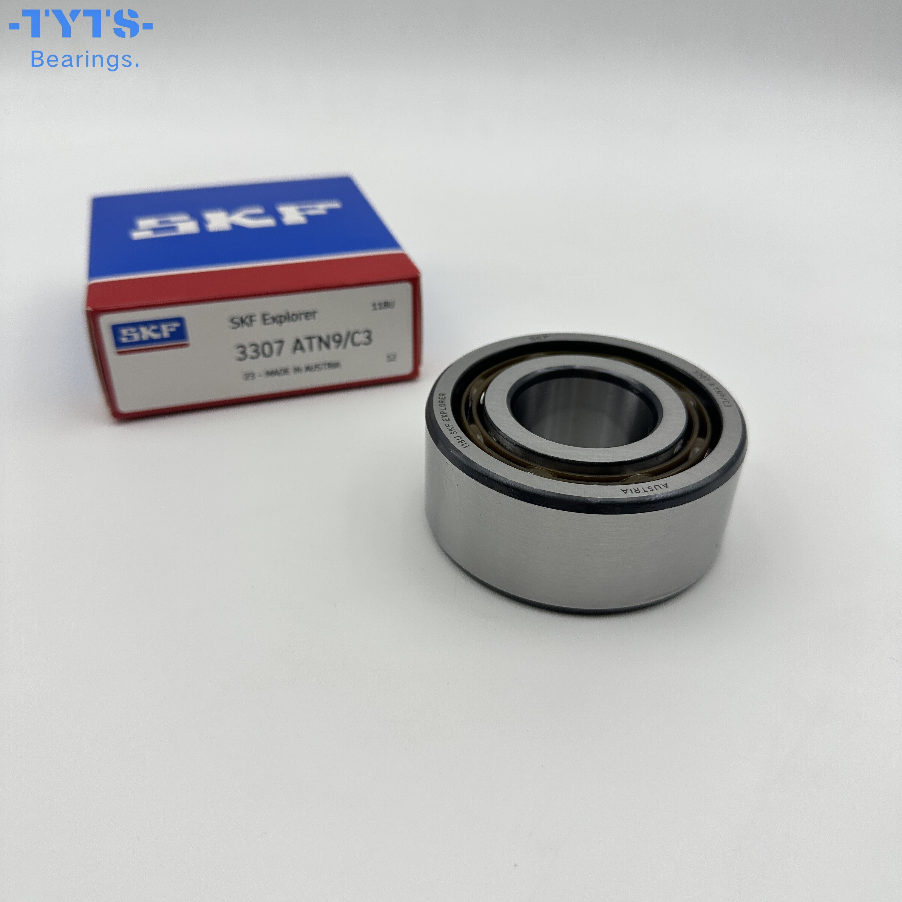 SKF الأصلي عالي الجودة 3307A محمل كريات التلامس الزاوي مزدوج الصف 3307A