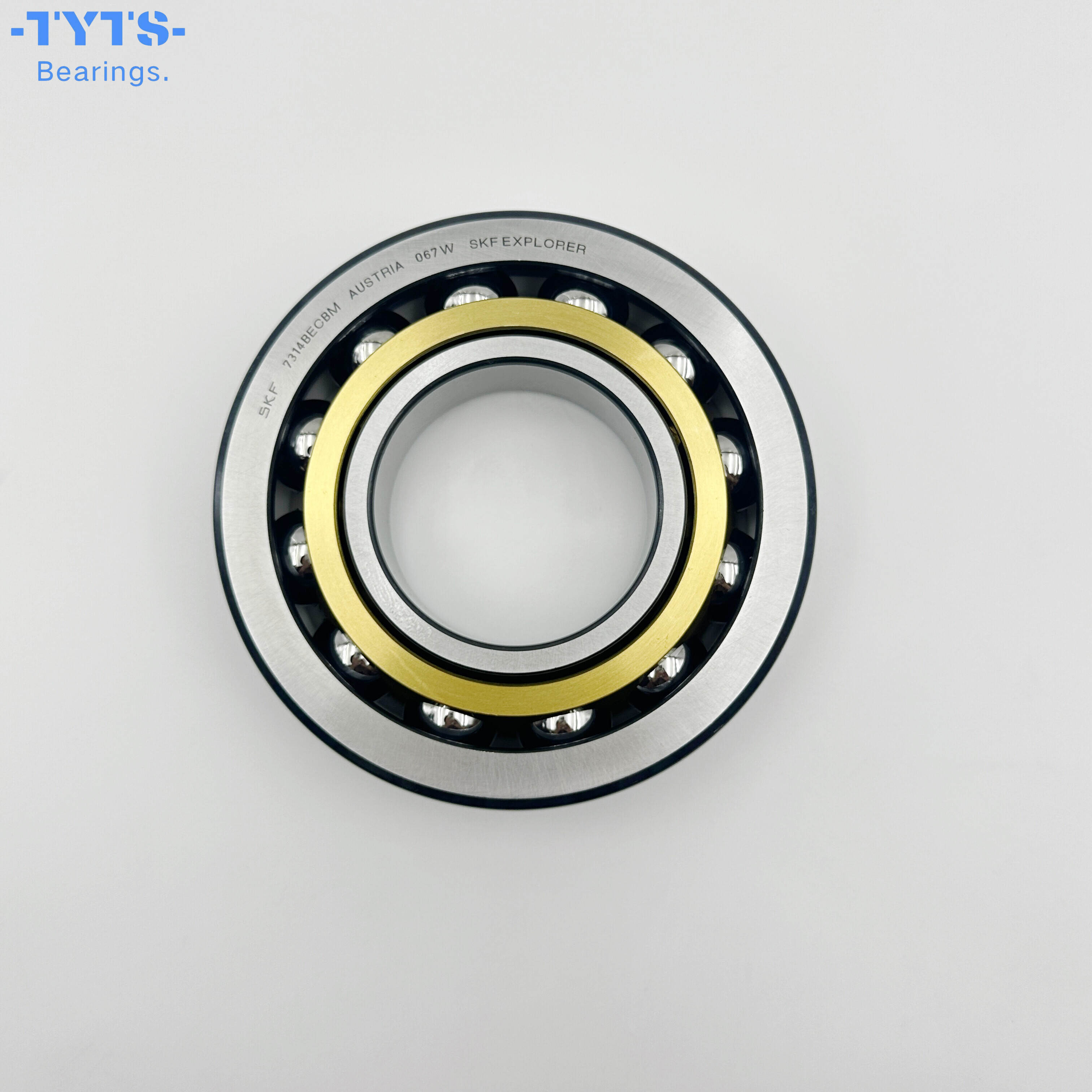 SKF أصلي عالي الجودة 7314BECBM 7314BECBM محمل كريات التلامس الزاوي أحادي الصف