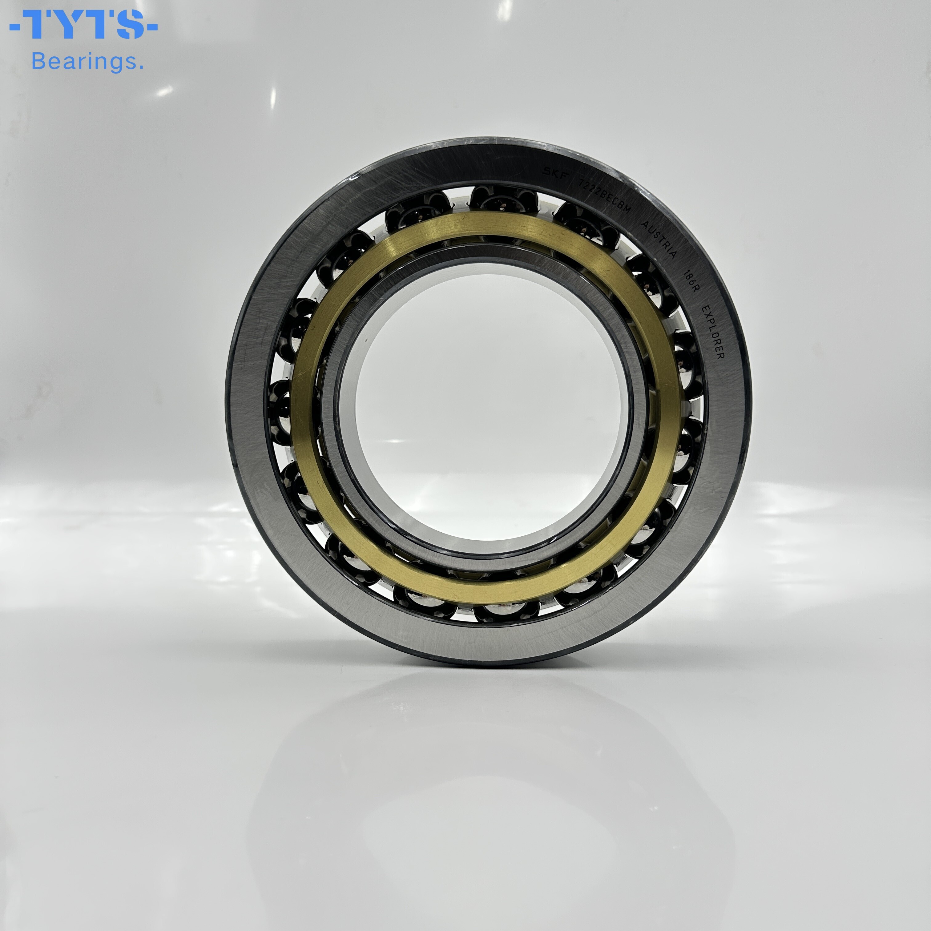 SKF أصلي عالي الجودة 7222BECBM محمل كريات التلامس الزاوي أحادي الصف 7222BECBM