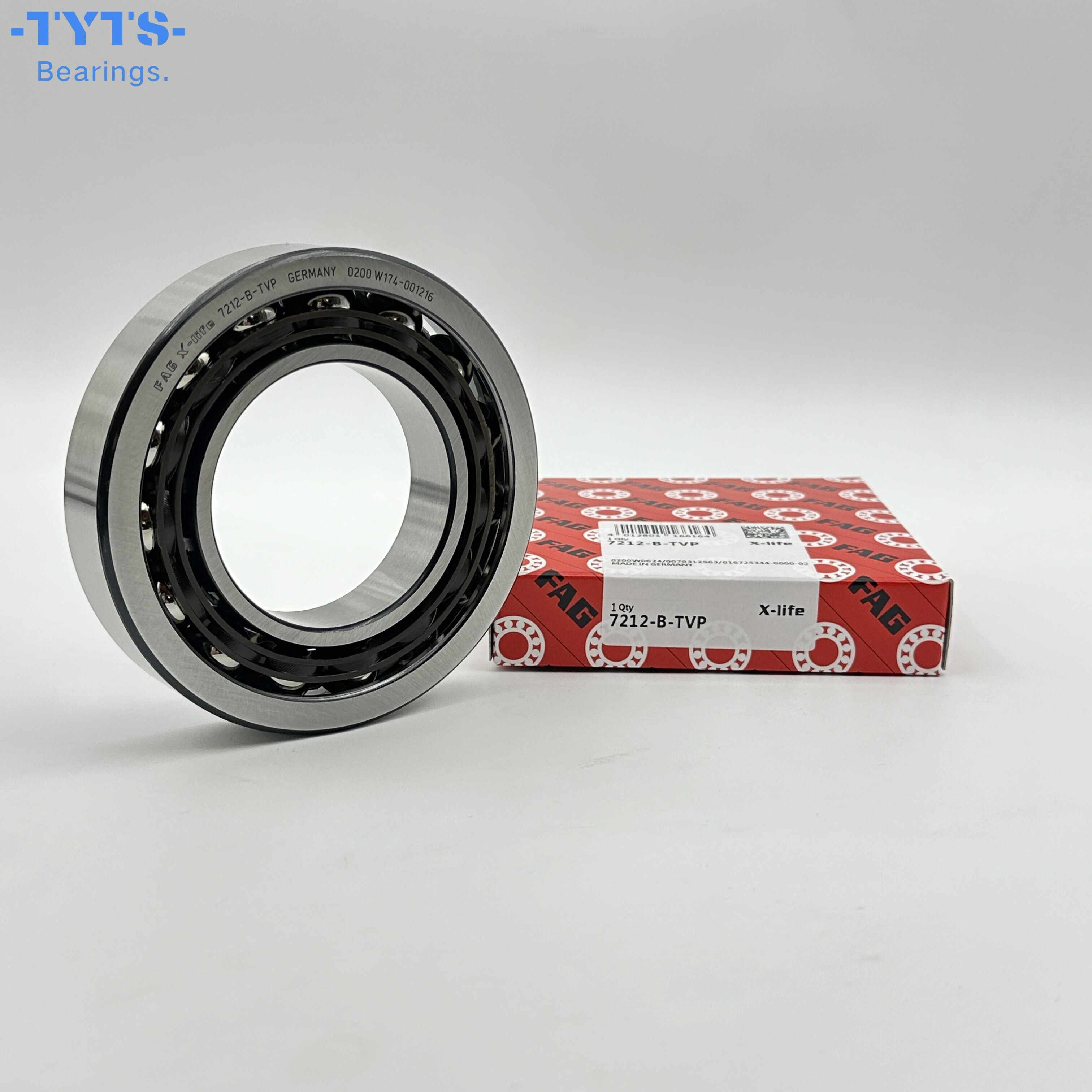 FAG الأصلي عالي الجودة 7212-B-TVP 7212-B-TVP محمل كروي ذو صف واحد بزاوية اتصال واحدة