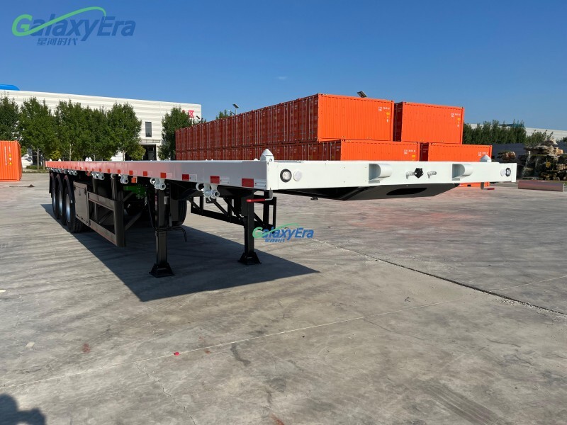 مقطورة شاحنة مسطحة للبيع