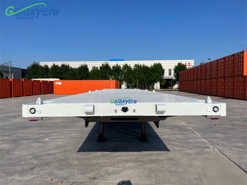 مقطورة شاحنة مسطحة للبيع