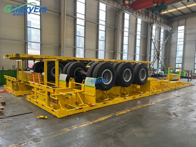 مقطورة شبه مسطحة