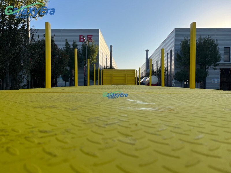 مقطورة شبه مسطحة