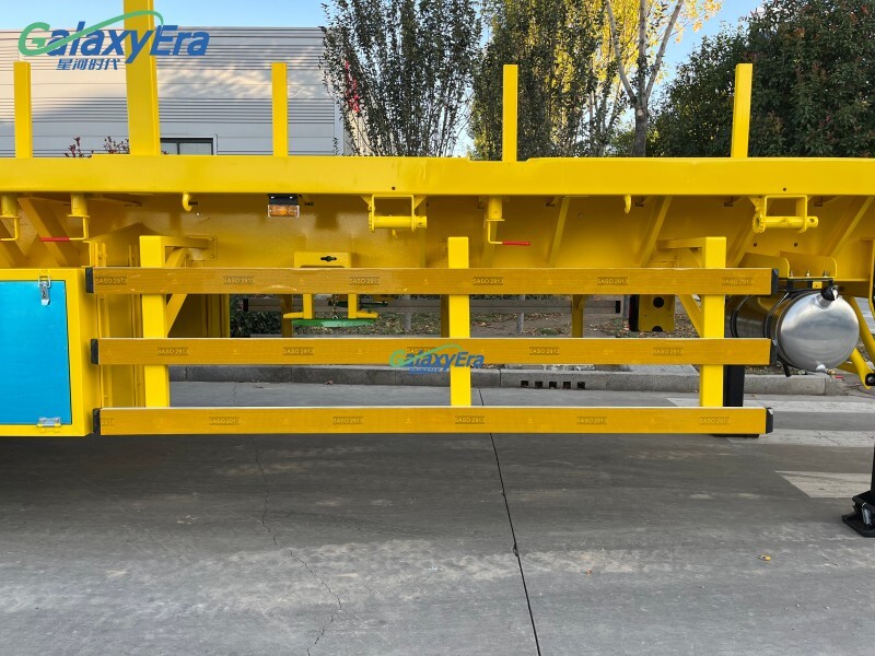 مقطورة شبه مسطحة