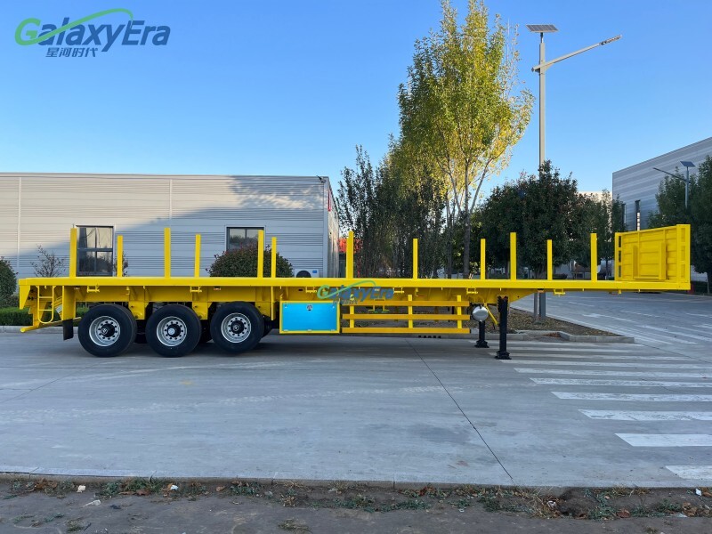 مقطورة شبه مسطحة