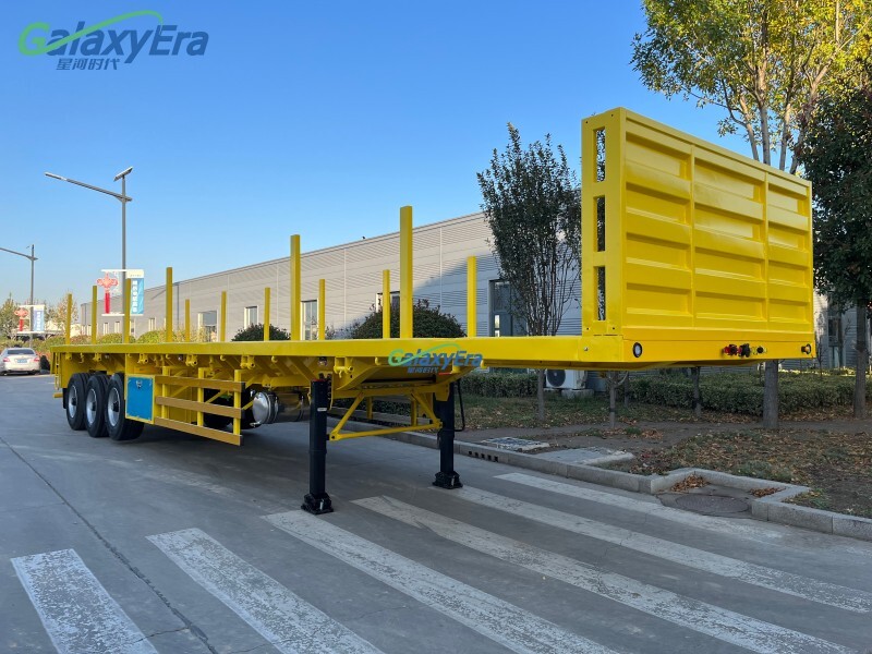 مقطورة شبه مسطحة