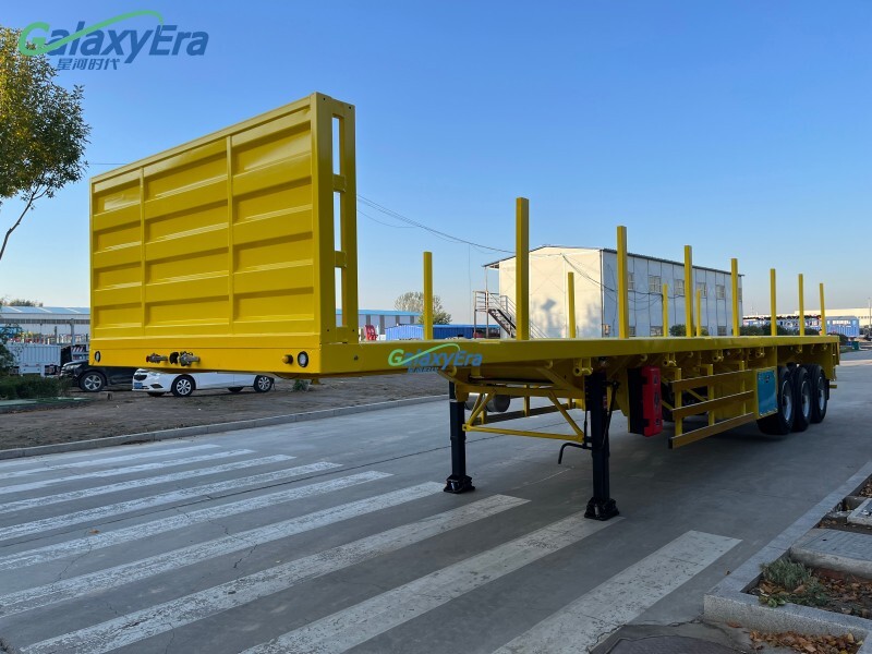 مقطورة شبه مسطحة