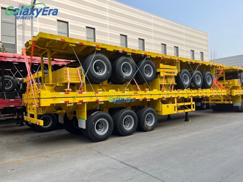 مقطورة شبه مسطحة مقطورة شبه مسطحة