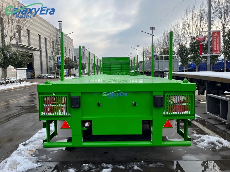 شبه مقطورة مسطحة للبيع