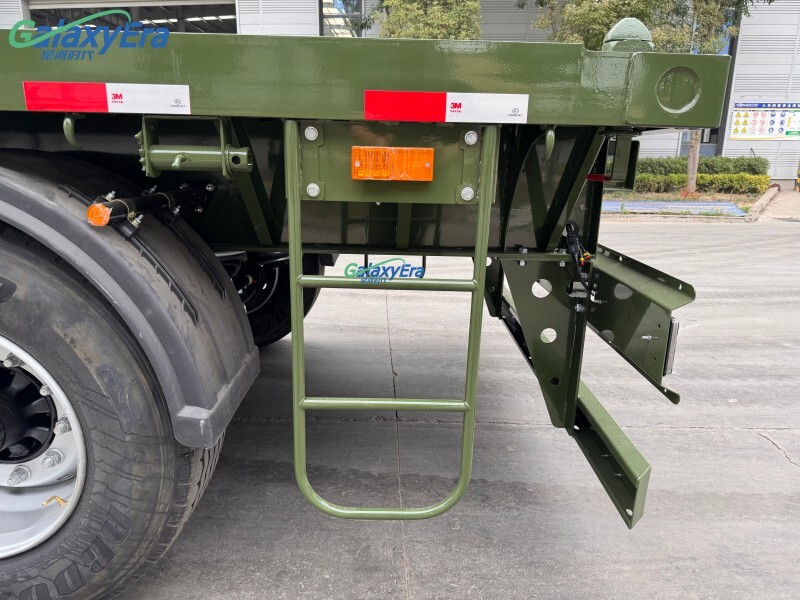 40FT/45FT مقطورة مسطحة للبيع