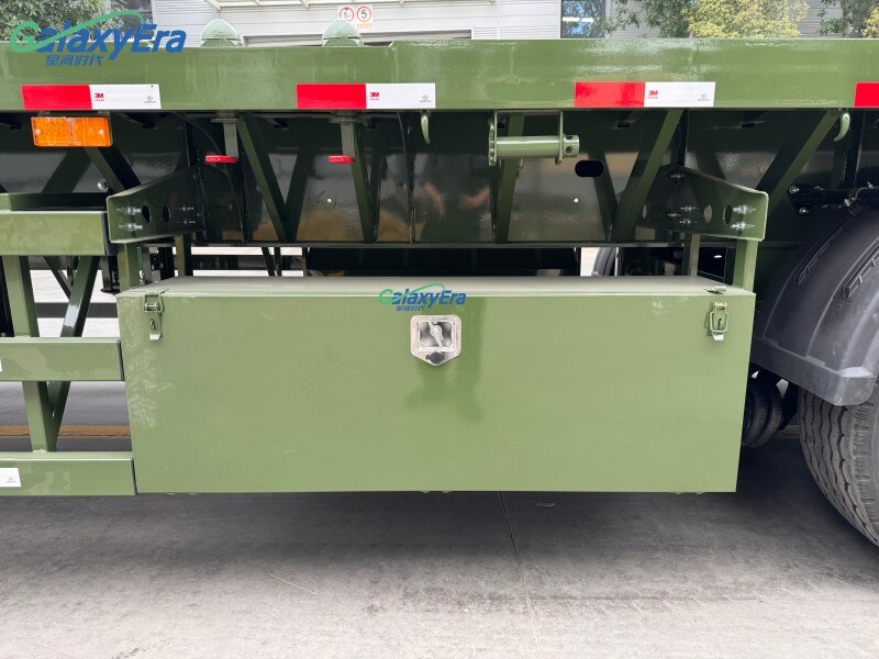 40FT/45FT مقطورة مسطحة للبيع