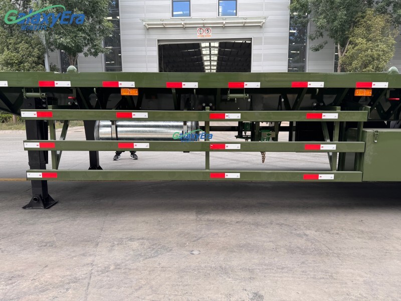 40FT/45FT مقطورة مسطحة للبيع