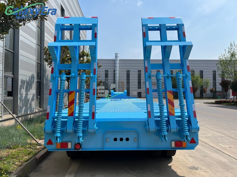 120 طن مقطورة منخفضة السرير للنقل