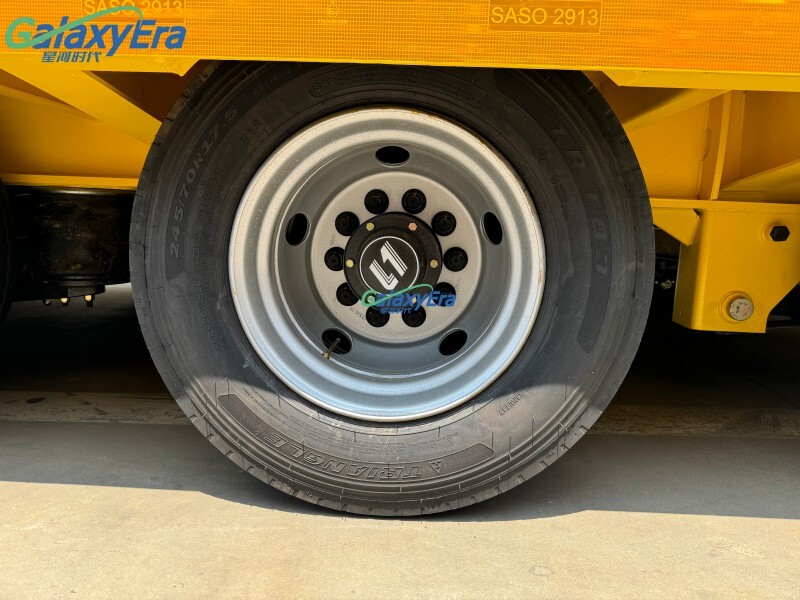 80 طن مقطورة شاحنة منخفضة السرير