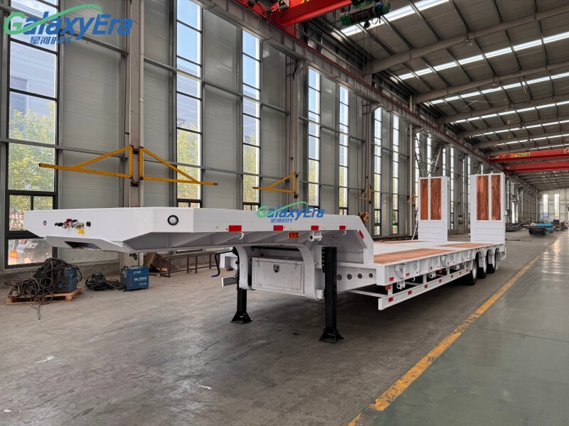 مقطورة شبه منخفضة مقطورة شبه منخفضة