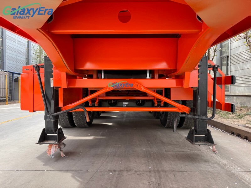 35Cbm 4 محور شبه قلابة مقطورة