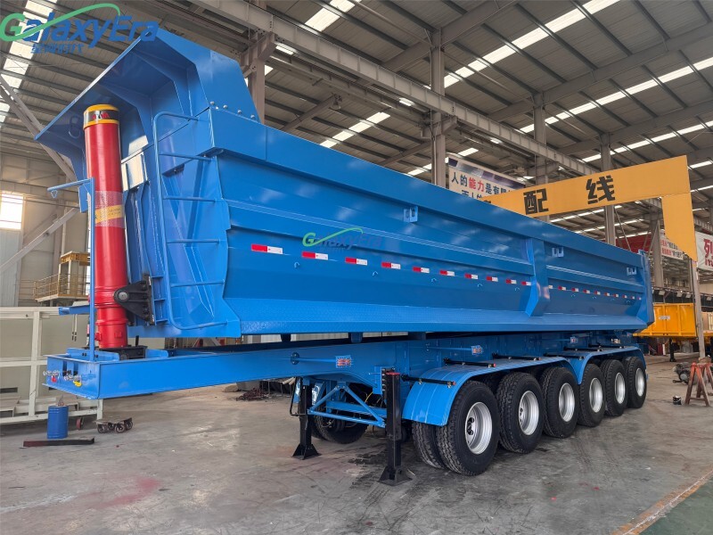 مقطورة قلابة 3 محاور بسعة 30 متر مكعب