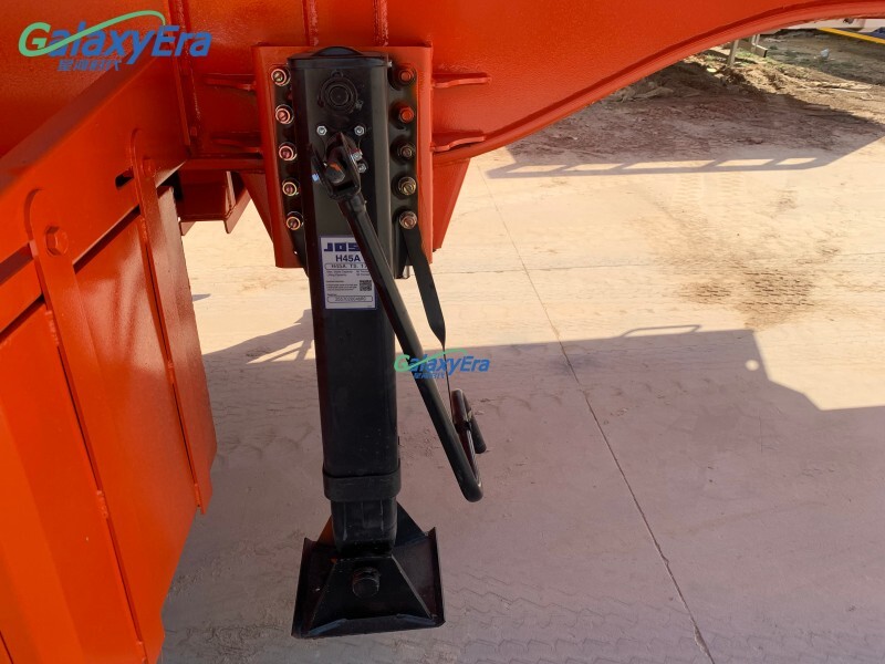 35Cbm 4 محور شبه قلابة مقطورة