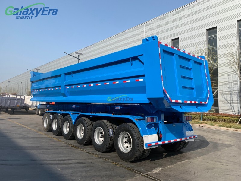 مقطورة قلابة 3 محاور بسعة 30 متر مكعب