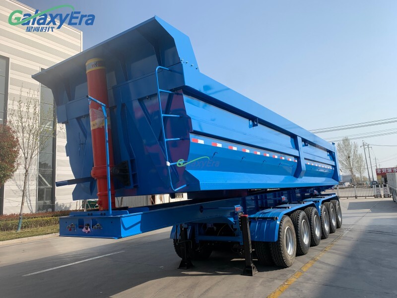 مقطورة قلابة 3 محاور بسعة 30 متر مكعب