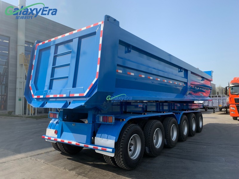 مقطورة قلابة 3 محاور بسعة 30 متر مكعب