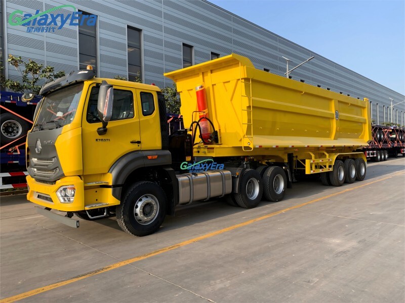 أفضل سعر مقطورة تفريغ ثلاثية المحور للبيع أفضل سعر مقطورة تفريغ ثلاثية المحور للبيع