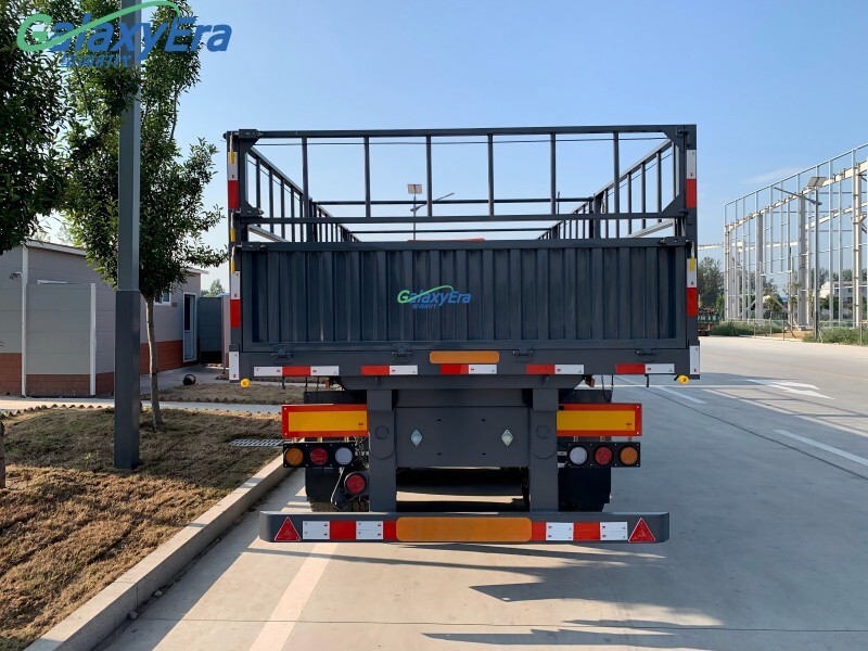 مقطورة شبه جانبية التفريغ