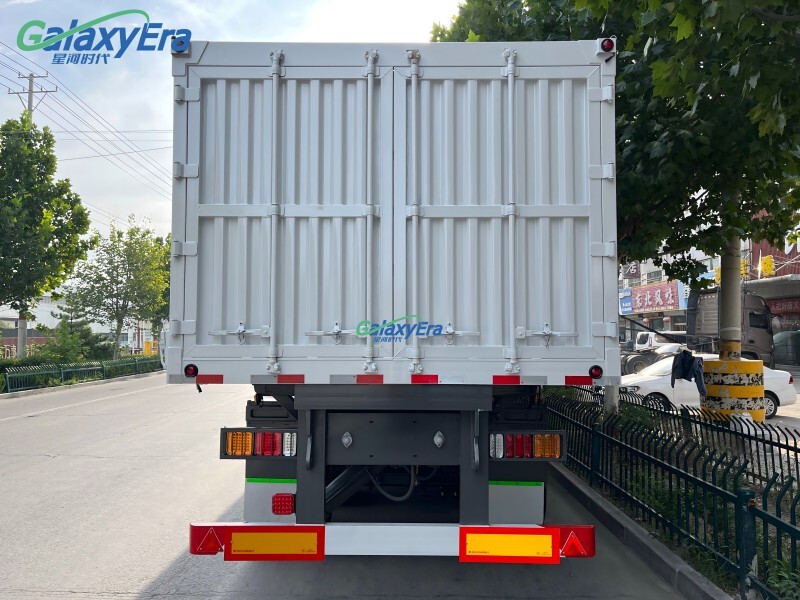 3 محور جانب تفريغ مقطورة للبيع