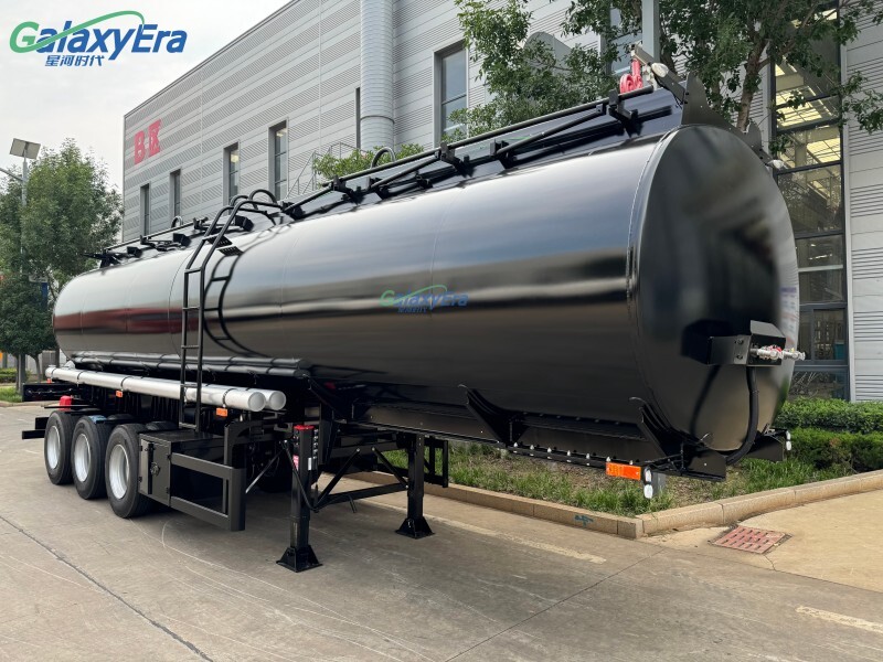 مقطورة شبه ناقلة صهريج وقود الديزل