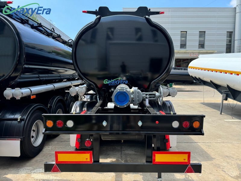 مقطورة شبه ناقلة صهريج وقود الديزل