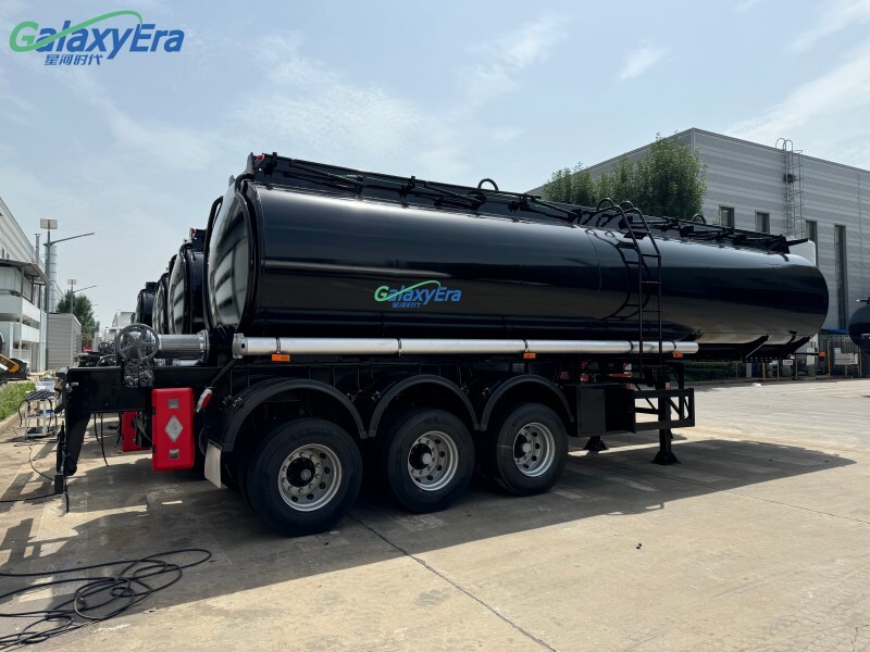 مقطورة شبه ناقلة صهريج وقود الديزل