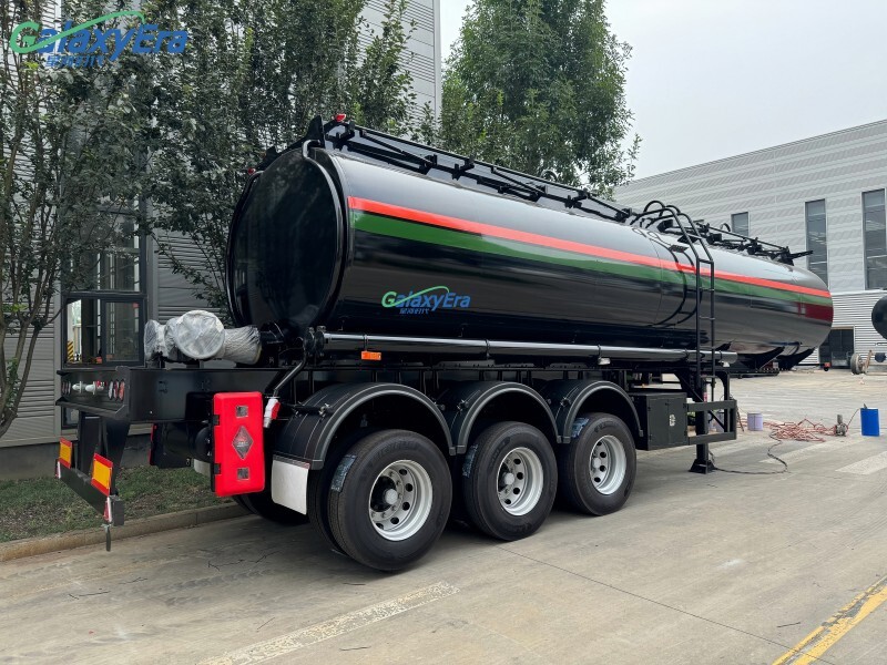 مقطورة شبه ناقلة صهريج وقود الديزل