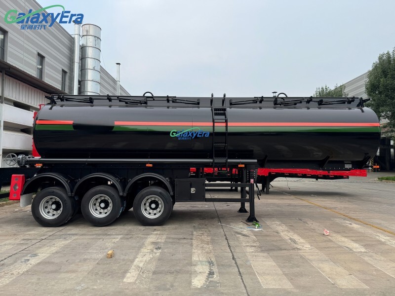 مقطورة شبه ناقلة صهريج وقود الديزل