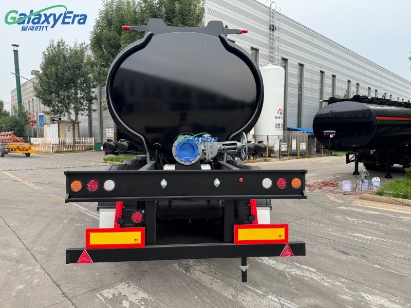 مقطورة شبه ناقلة صهريج وقود الديزل