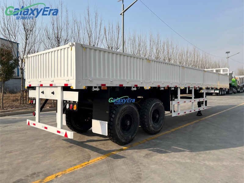 مقطورة جانبية شبه مقطورة