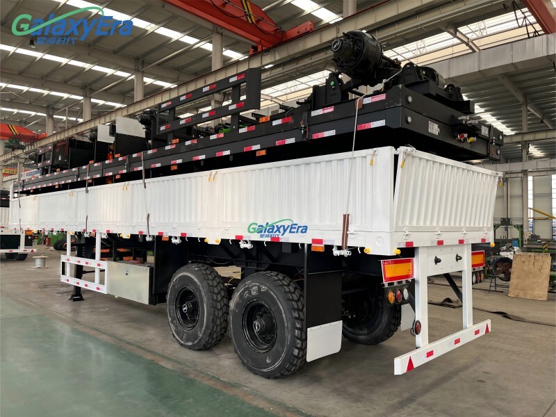 مقطورة جانبية شبه مقطورة