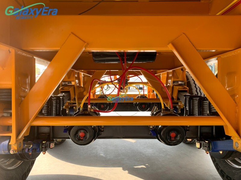 مقطورة شبه جانبية ثلاثية المحور