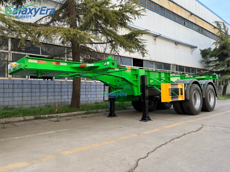 شاسيه حاوية ثلاثي المحور