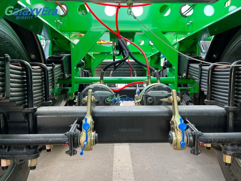 شاسيه حاوية ثلاثي المحور