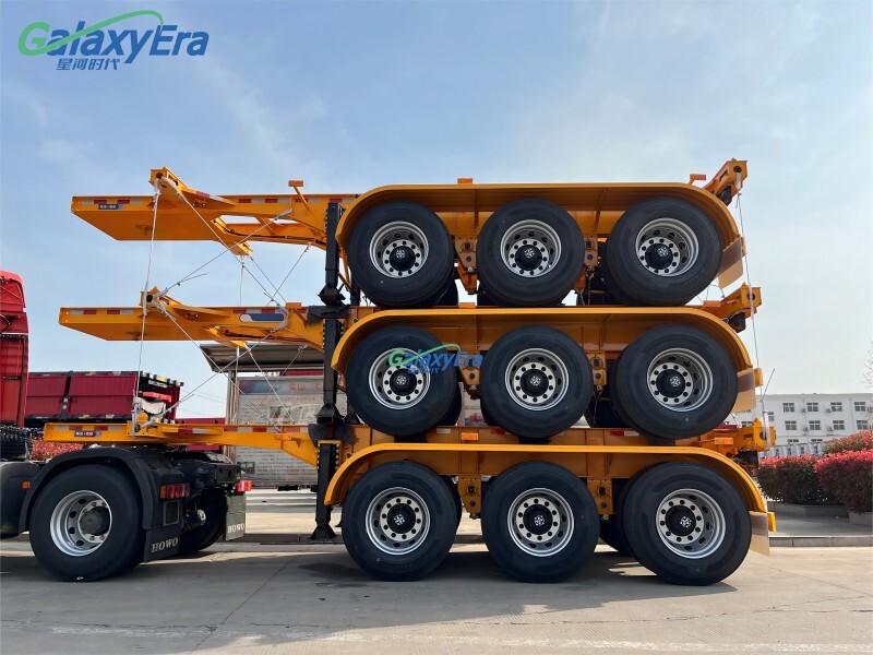 مقطورة هيكل شبه مقطورة