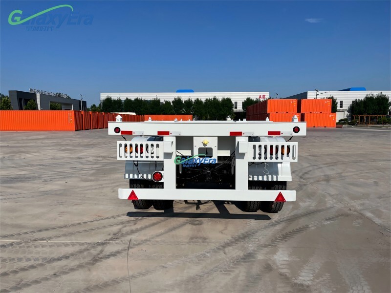 2 محور 40 قدم مقطورة هيكل حاوية