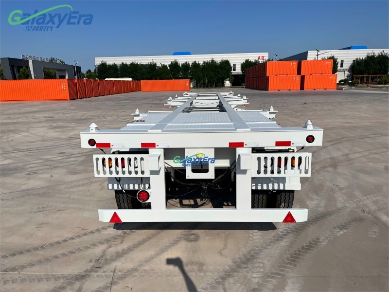 2 محور 40 قدم مقطورة هيكل حاوية