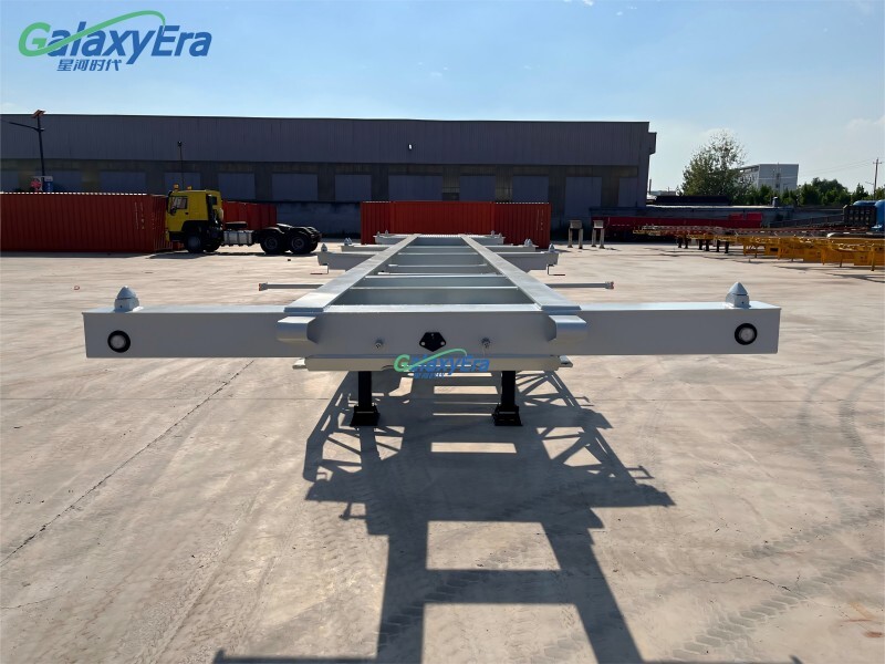 2 محور 40 قدم مقطورة هيكل حاوية