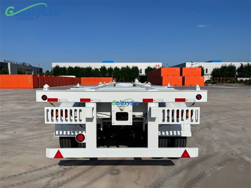 2 محور 40 قدم مقطورة هيكل حاوية