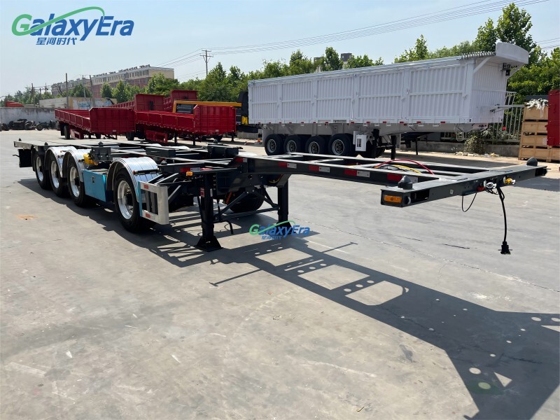 مقطورة هيكل حاوية 40 قدم