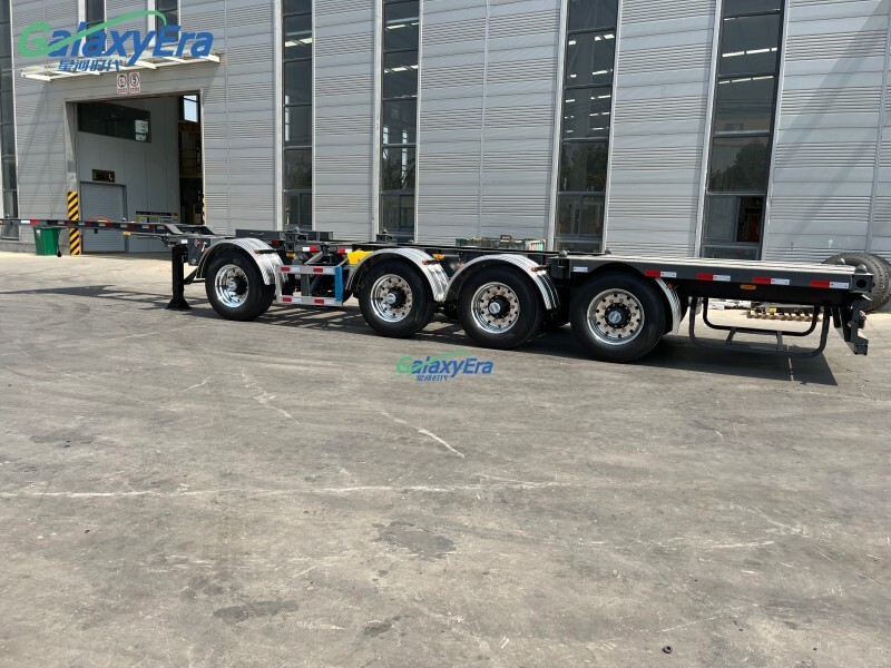 مقطورة هيكل حاوية 40 قدم