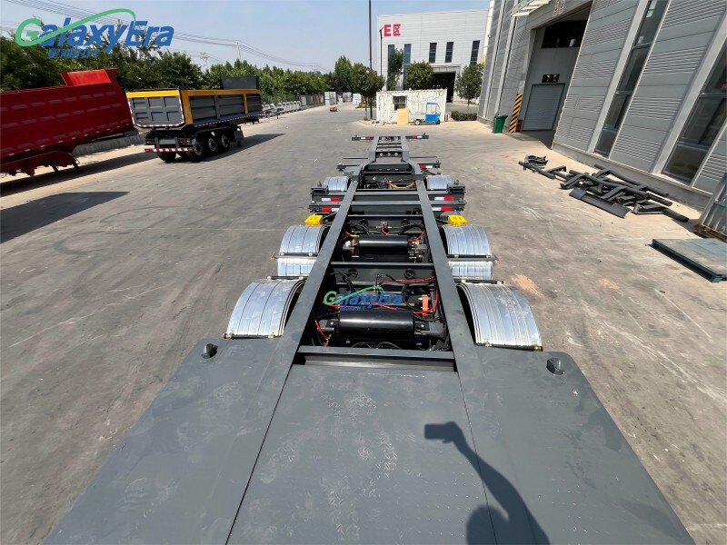 مقطورة هيكل حاوية 40 قدم