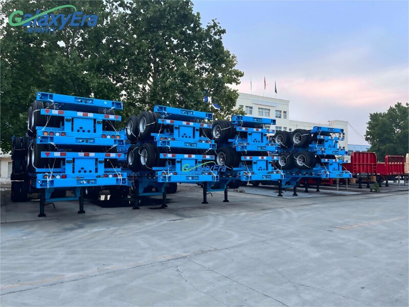 45 FT مقطورة طرفية لنقل القنابل